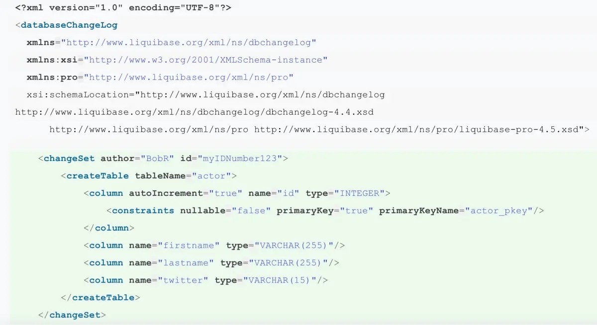 Liquibase hotsell tutorial java