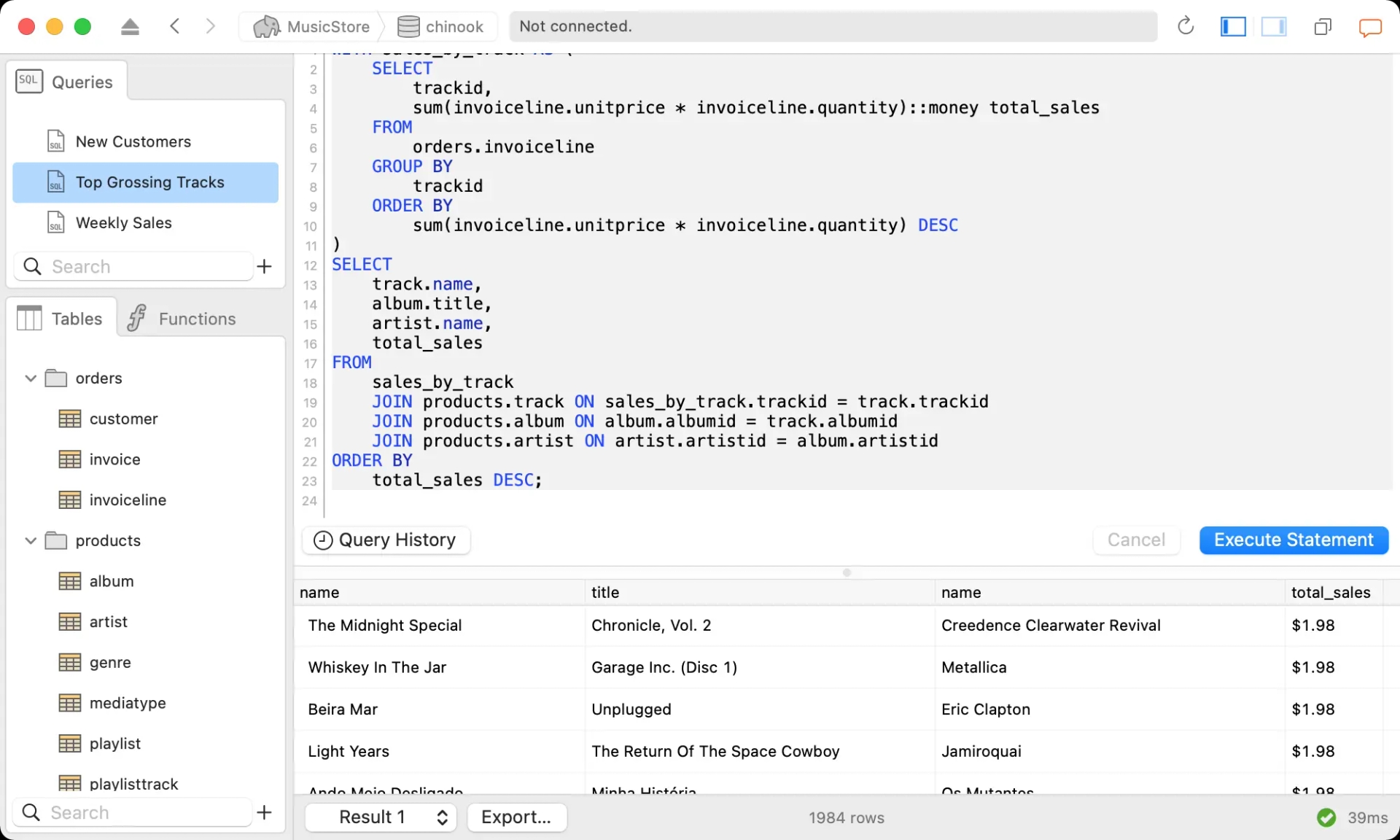 Modern Oracle SQL Editor and Database Manager - Beekeeper Studio 