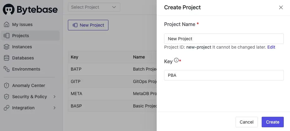 create-project