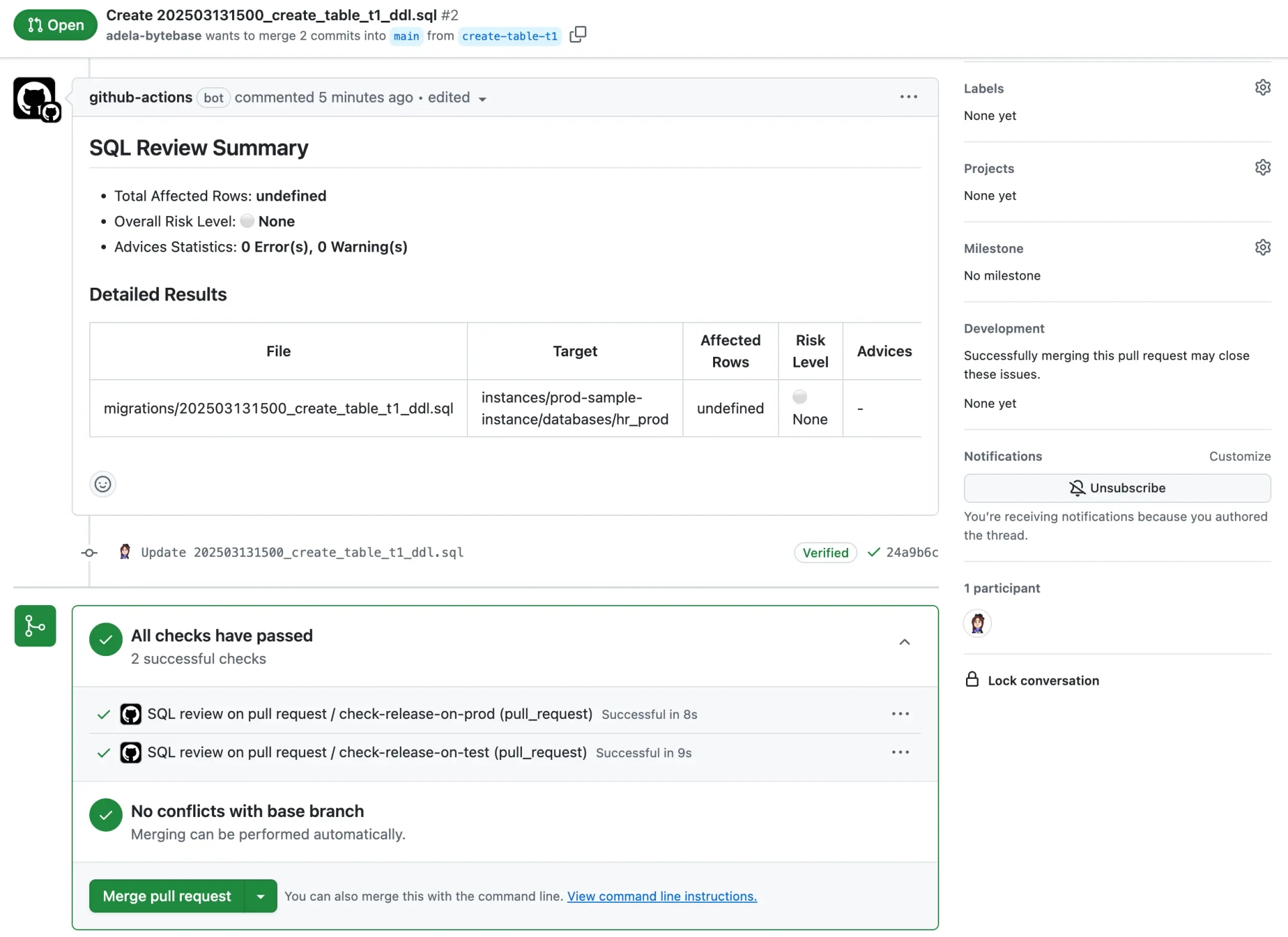 gh-sql-review-pass