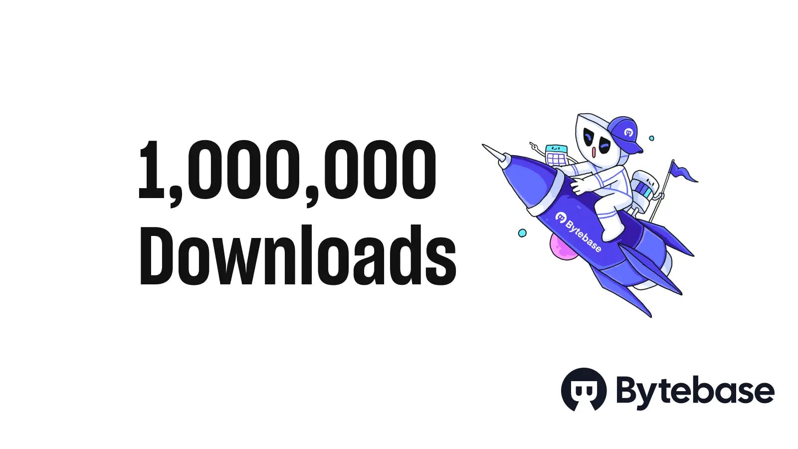 Bytebase Crossed 1 Million Downloads