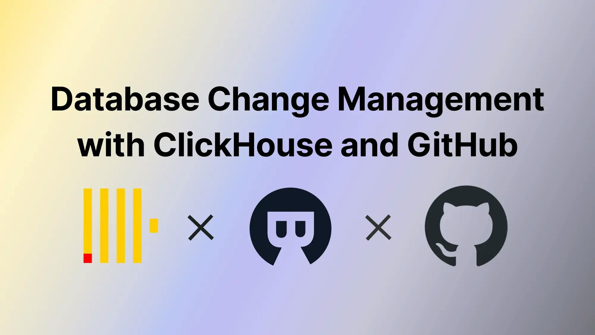 DevOps: Database Change Management with ClickHouse and GitHub