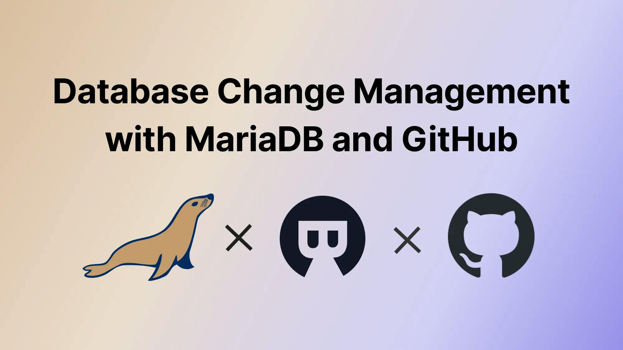 Database CI/CD and Schema Migration with MariaDB and GitHub